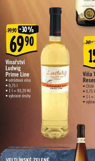 Albert Vinařství ludwig prime line nabídka