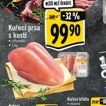 Albert Kuřecí prsa s kostí nabídka