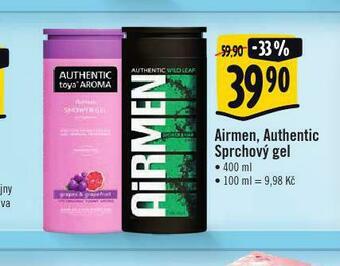 Albert Authentic sprchový gel nabídka