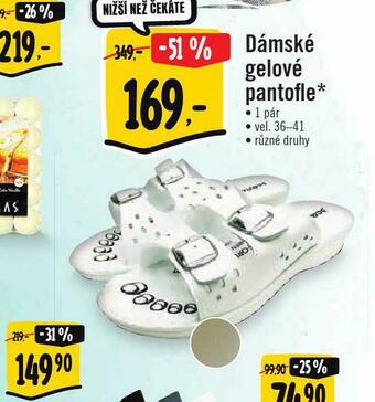 Albert Dámské gelové pantofle nabídka