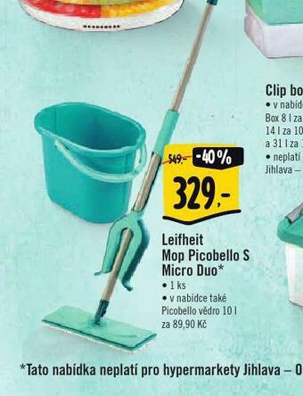 Albert Leifheit mop picobello s micro duo nabídka