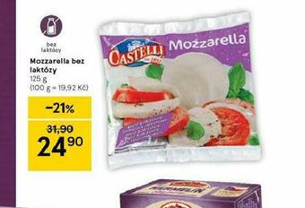 Tesco Mozzarella bez laktózy nabídka