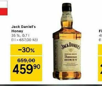 Tesco Jack daniel´s honey nabídka
