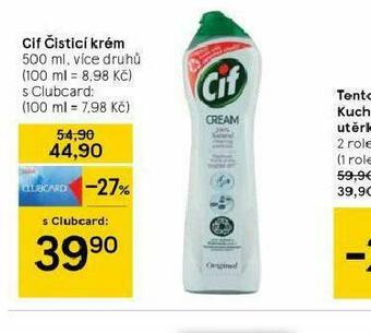 Tesco Cif čistící krém nabídka