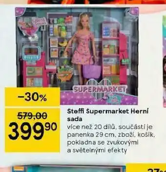 Tesco Steffi supermarket herní sada nabídka