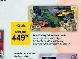 Tesco Dino valley t-rex herní sada nabídka