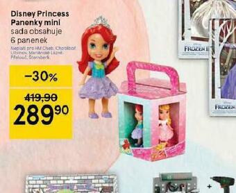 Tesco Disney princess panenky mini nabídka
