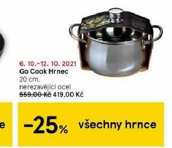 Tesco Go cook hrnec 20 cm nabídka