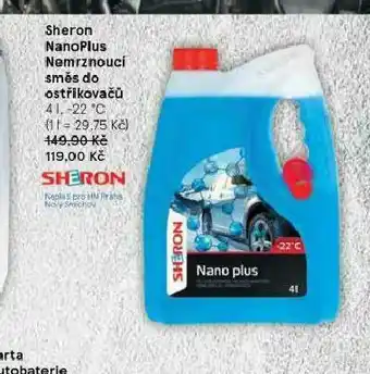 Tesco Sheron nanoplus nemrznoucí směs do ostřikovačů nabídka