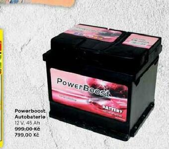 Tesco Powerboost autobaterie 45 ah nabídka