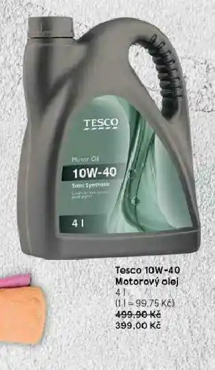 Tesco Tesco 10w-40 motorový olej nabídka