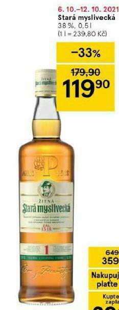 Tesco Stará myslivecká nabídka