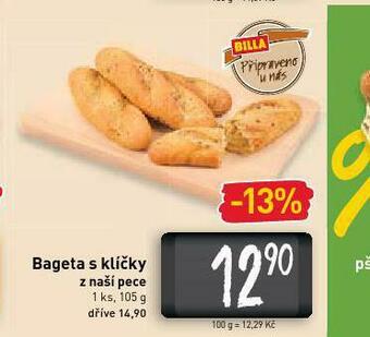 Bageta s klíčky