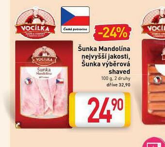 Billa Šunka mandolína nabídka
