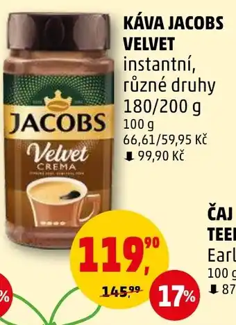 Penny Market KÁVA JACOBS VELVET nabídka
