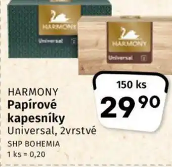 Coop HARMONY Papírové kapesníky nabídka