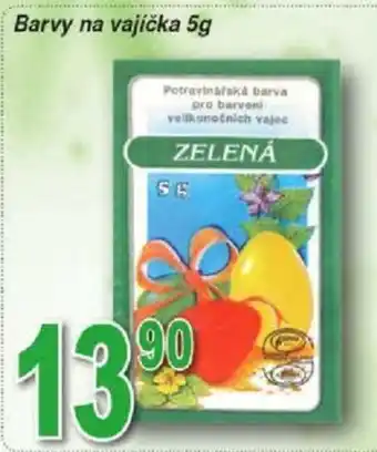 Hruška Barvy na vajíčka 5g nabídka