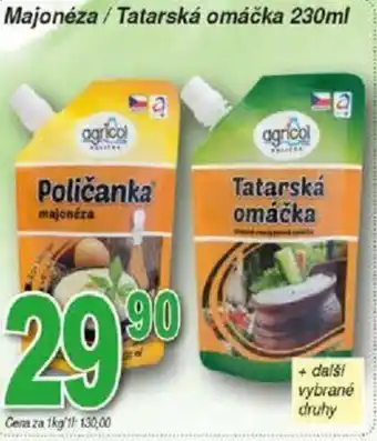 Hruška Majonéza/Tatarská omáčka 230ml nabídka