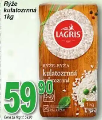 Hruška Rýže kulatozrnná 1kg nabídka