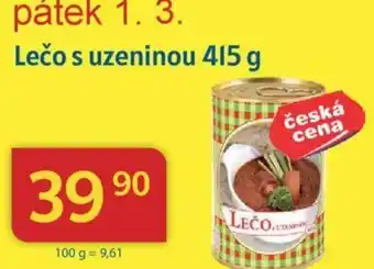Kubík potraviny Lečo s uzeninou 415 g nabídka