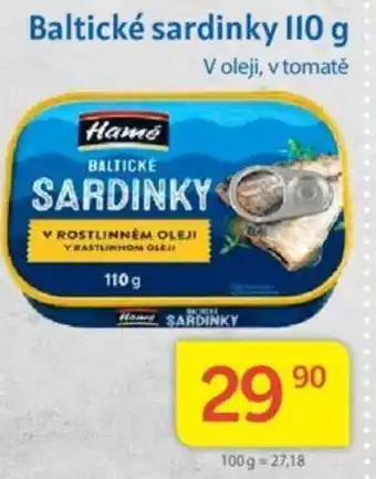 Baltické sardinky 110 g