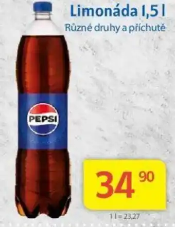 Kubík potraviny Limonáda 1,5L nabídka