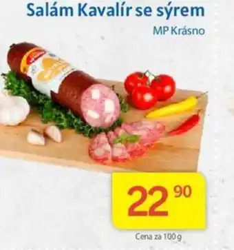 Kubík potraviny Salám Kavalír se sýrem nabídka