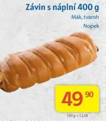 Závin s náplní 400 g