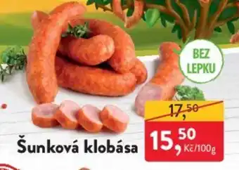 MP Krásno Šunková klobása nabídka