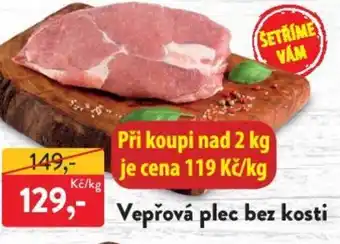 Vepřová plec bez kosti