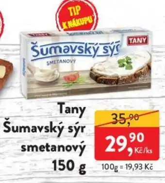 MP Krásno Tany Šumavský sýr smetanový 150 g nabídka