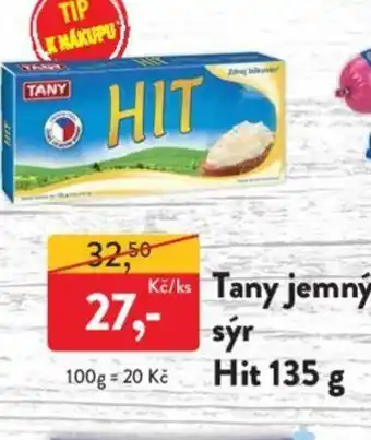 MP Krásno Tany jemný sýr Hit 135 g nabídka