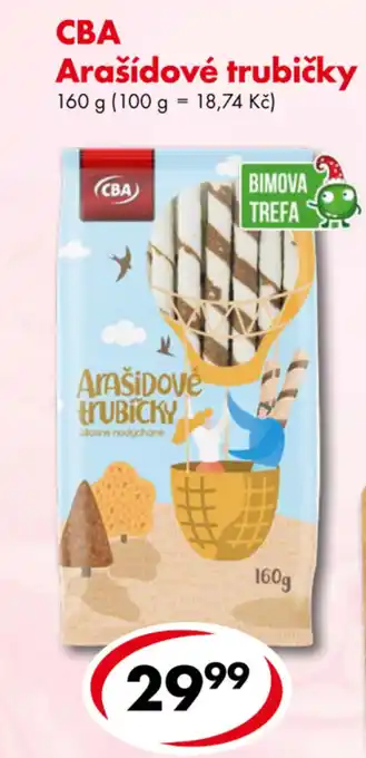 CBA CBA Arašídové trubičky nabídka