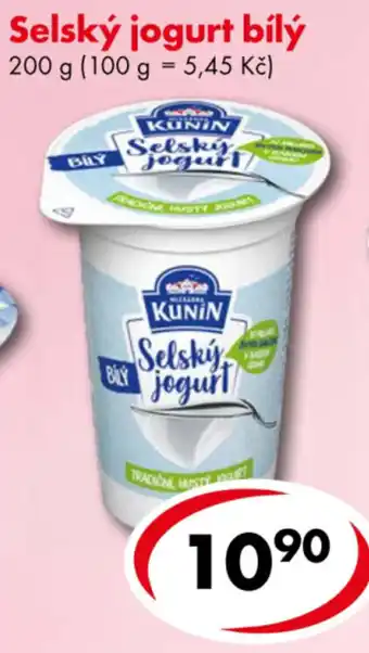 CBA Selský jogurt bílý nabídka
