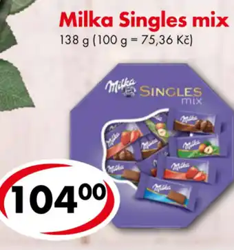 CBA Milka Singles mix nabídka