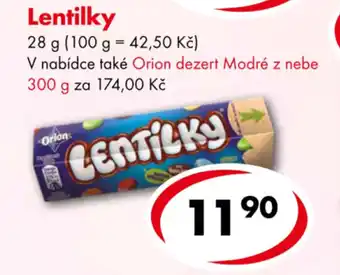 CBA Lentilky nabídka