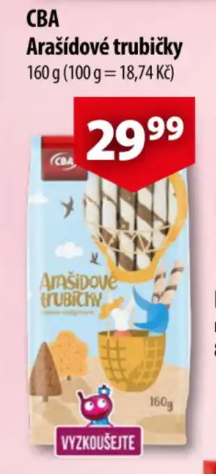 CBA CBA Arašídové trubičky nabídka