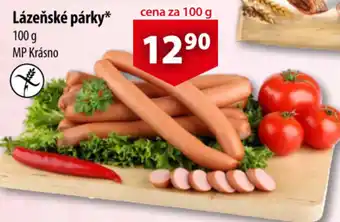 CBA Lázeňské párky nabídka