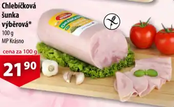 CBA Chlebíčková šunka výběrová nabídka