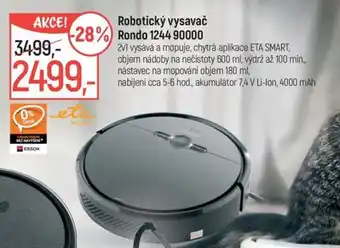 Globus Robotický vysavač Rondo 1244 90000 nabídka