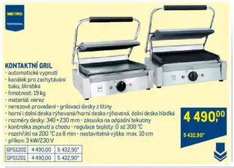 Makro KONTAKTNÍ GRIL nabídka