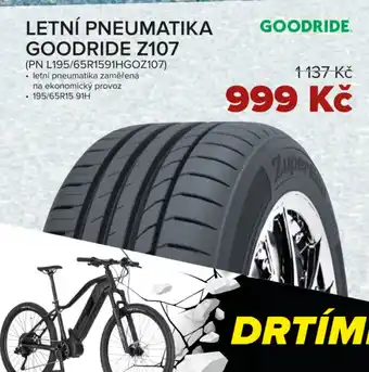 Auto Kelly LETNÍ PNEUMATIKA GOODRIDE Z107 nabídka