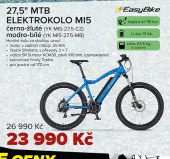 Auto Kelly 27,5" MTB ELEKTROKOLO MI5 nabídka