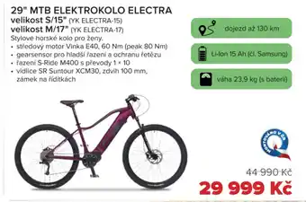 Auto Kelly 29" MTB ELEKTROKOLO ELECTRA nabídka