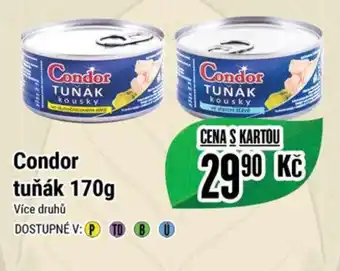 Tamda Foods Condor tuňák 170g nabídka