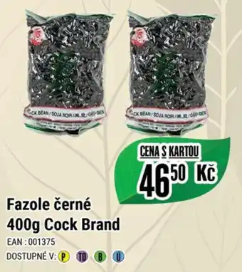 Tamda Foods Fazole černé 400g Cock Brand nabídka