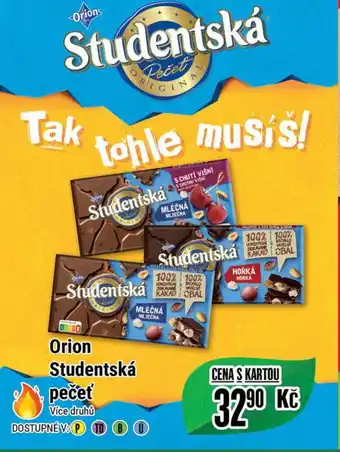 Orion Studentská pečet