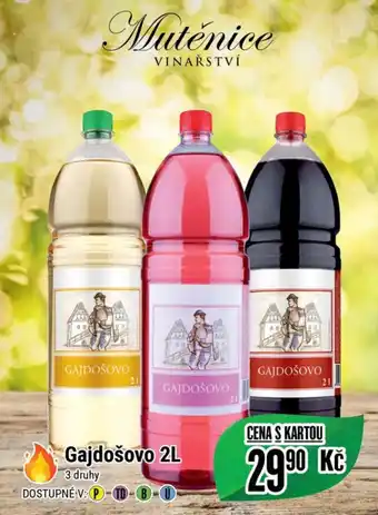 Tamda Foods Gajdošovo 2L nabídka