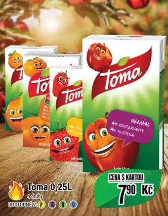 Tamda Foods Toma 0,25L nabídka