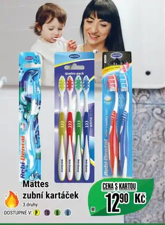 Tamda Foods Mattes zubní kartáček nabídka